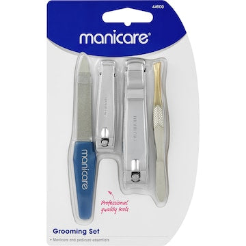 Manicare Nail Grooming Set Manicure & Pedicure 4 pack