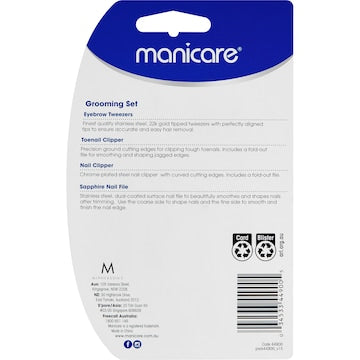 Manicare Nail Grooming Set Manicure & Pedicure 4 pack