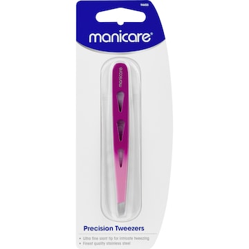 Manicare Precision Tweezers Pink each