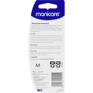 Manicare Precision Tweezers Pink each