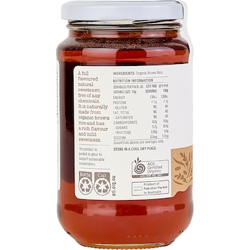 PureHarvest Rice Malt Syrup 500g