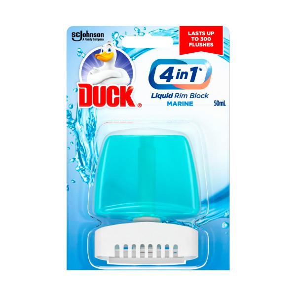 Liquid Rim Block Toilet Cleaner Marine