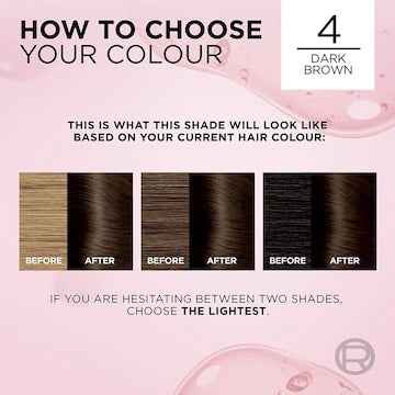 L'Oreal Paris Excellence Creme Permanent Hair Colour 4 Dark Brown each