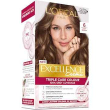 L'Oreal Paris Excellence Creme Hair Colour 6 Light Brown each