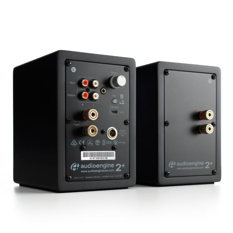Audioengine A2+ Wireless Powered Speakers (Satin Black)