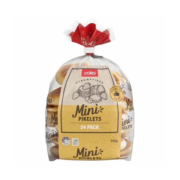 COLES MINI PIKELETS 24PK