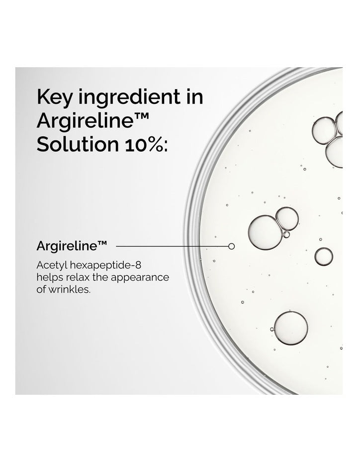 Argireline Solution 10% for Targeting Expression Lines and Wrinkles 30ml