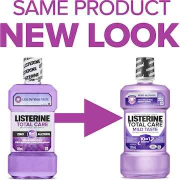 Listerine Total Care Zero Alcohol Antibacterial Mouthwash 500mL