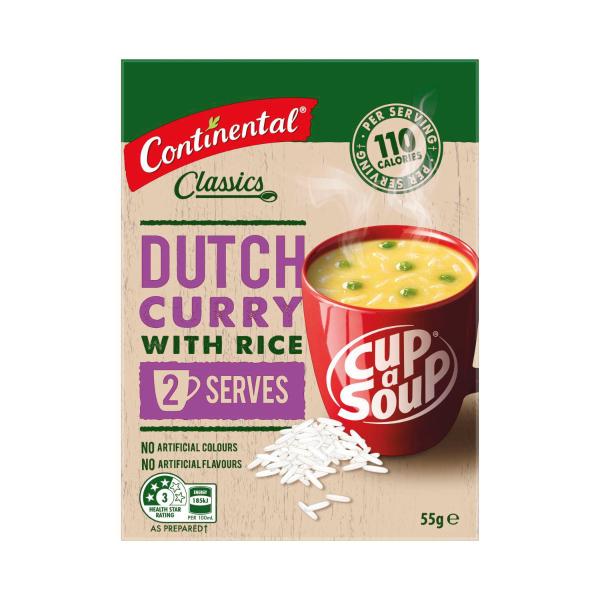 CONTINENTAL CAS HEARTY Q2S SOUP:DUTCH CURRY:.:55GRAM