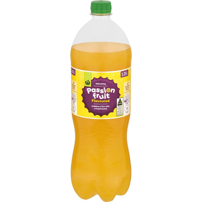 Woolworths Passionfruit Bottle 1.25l