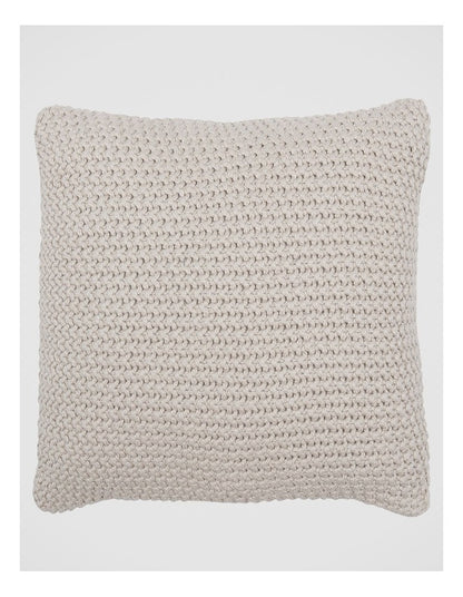 Norwood Knitted Cushion Moonbeam