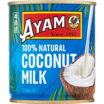 Ayam 100% Natural Coconut Milk 270mL