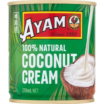 Ayam 100% Natural Coconut Cream 270mL