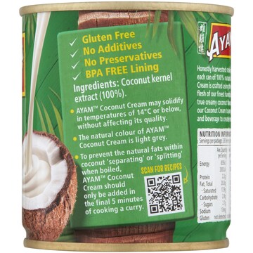 Ayam 100% Natural Coconut Cream 270mL