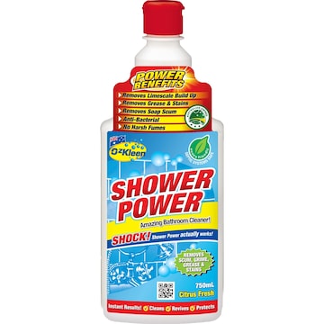 OzKleen Shower Power Citrus Cleaner Squeeze Pack 750mL