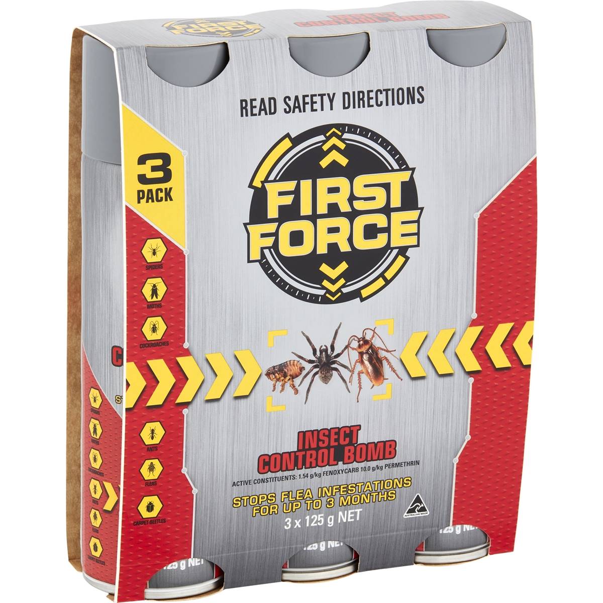 First Force Super Strength Insect Control Bomb 3 Pack