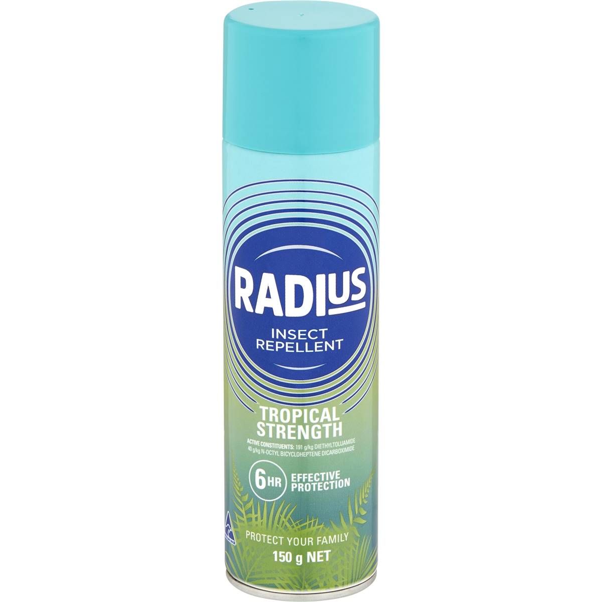 Radius Insect Repellent Tropical Strength 150g