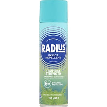 Radius Insect Repellent Tropical Strength 150g