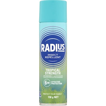 Radius Insect Repellent Tropical Strength 150g
