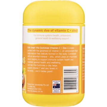 Nature's Way Kids Smart Vita Gummies Vitamin C Plus Zinc 120 pack