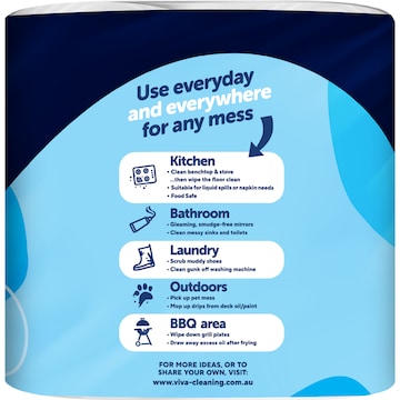 Viva White Paper Towel 6 x 60 pack