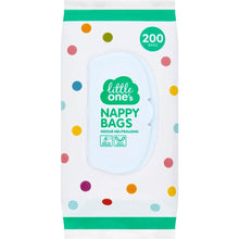 Little One's Nappy Bags Odour Neutralising 200 Pack