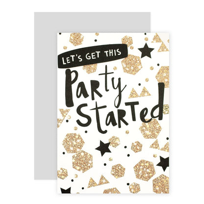 Connections from Hallmark Birthday Card - Let's Get This Party Started