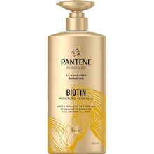 Pantene Biotin Moisture Renewal Silicone Free Shampoo 650mL