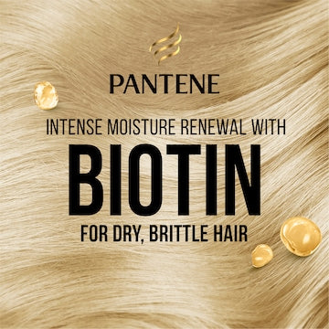 Pantene Biotin Moisture Renewal Silicone Free Shampoo 650mL