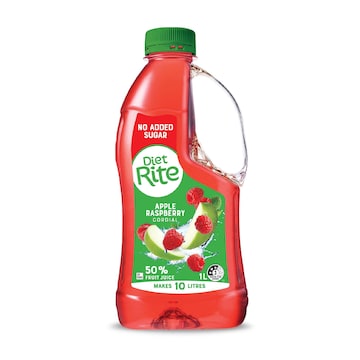 Apple Raspberry Flavoured Drink Concentrate 1L