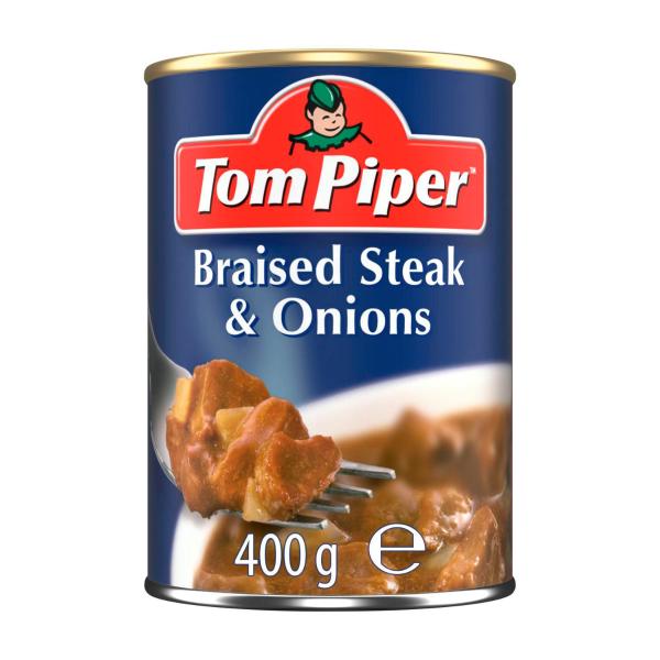 TOM PIPER:BRAISED STEAK ONION:.:400 GRAM