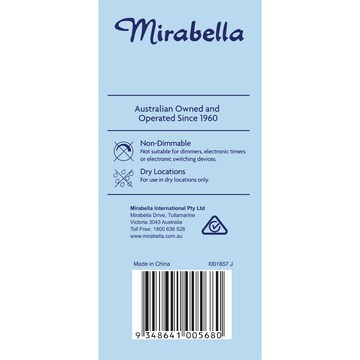 Mirabella LED GLS BC 14.0W 1500lm Cool White each