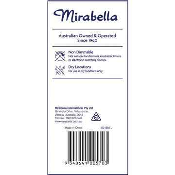 Mirabella 14W 1400lm LED GLS Everyday Globe Edison Screw Cool White each