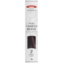 Queen Finest Vanilla Bean Pods 4g