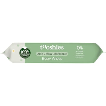 Tooshies Baby Wipes Aloe Vera & Chamomile 70 pack