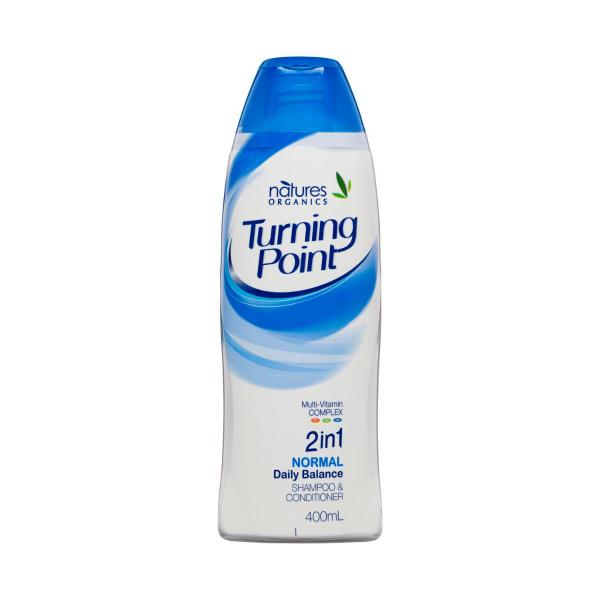 TURNING POINT 2 IN 1 SHAMPOO & CONDITIONER NORMAL 400ML