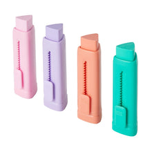 4 Pack Retractable Erasers