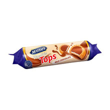 MCVITIES DIGESTIVES TOPS BISCUITS:MILK CHOCOLATE:.:100 GRAM