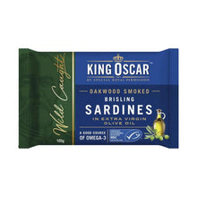 KING OSCAR SINGLE LAYER SARDINES IN OLIVE OIL