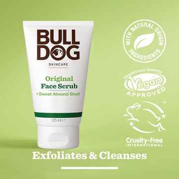 Bulldog Skincare Skincare For Men Original Face Scrub 125mL