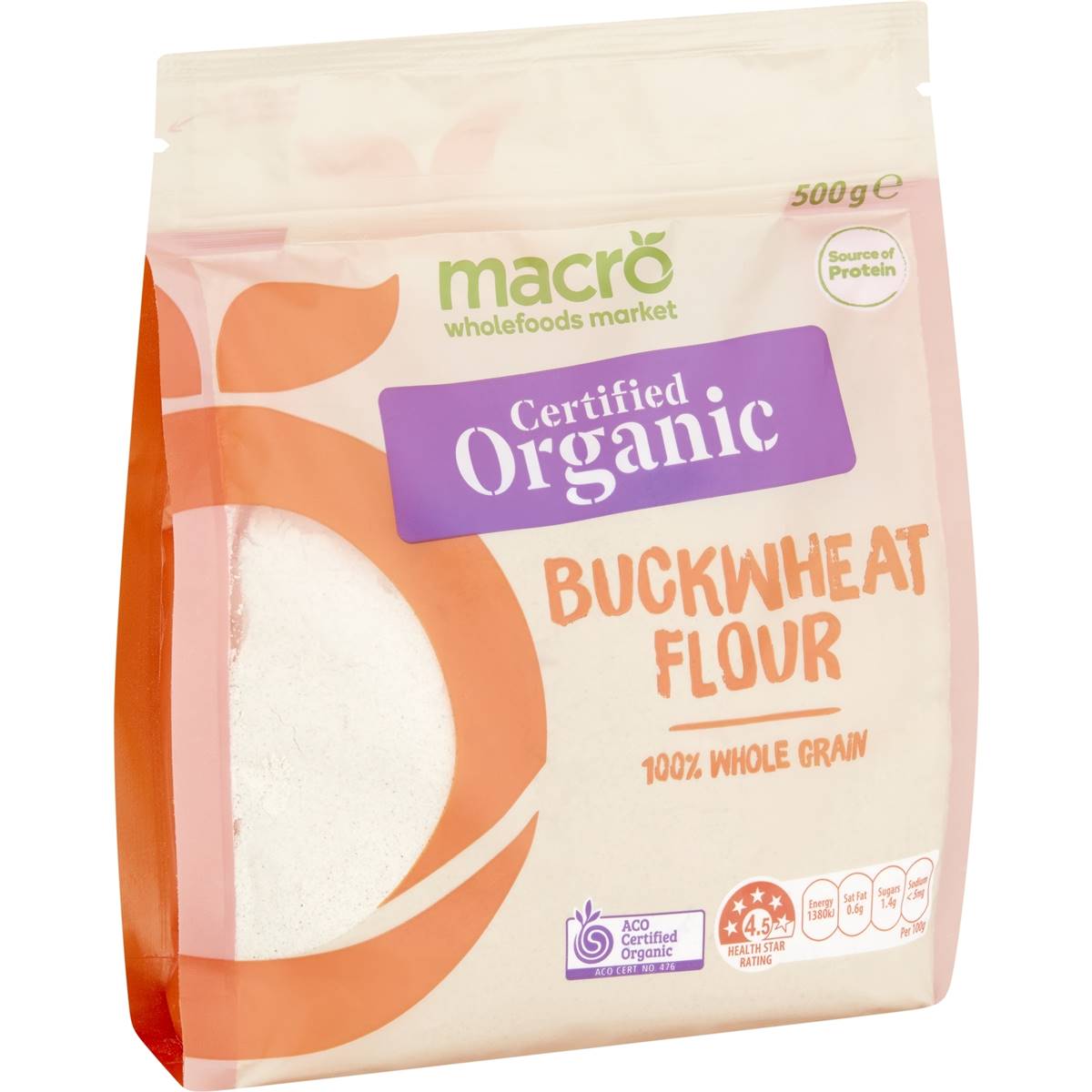 Macro Organic Buckwheat Flour 500g