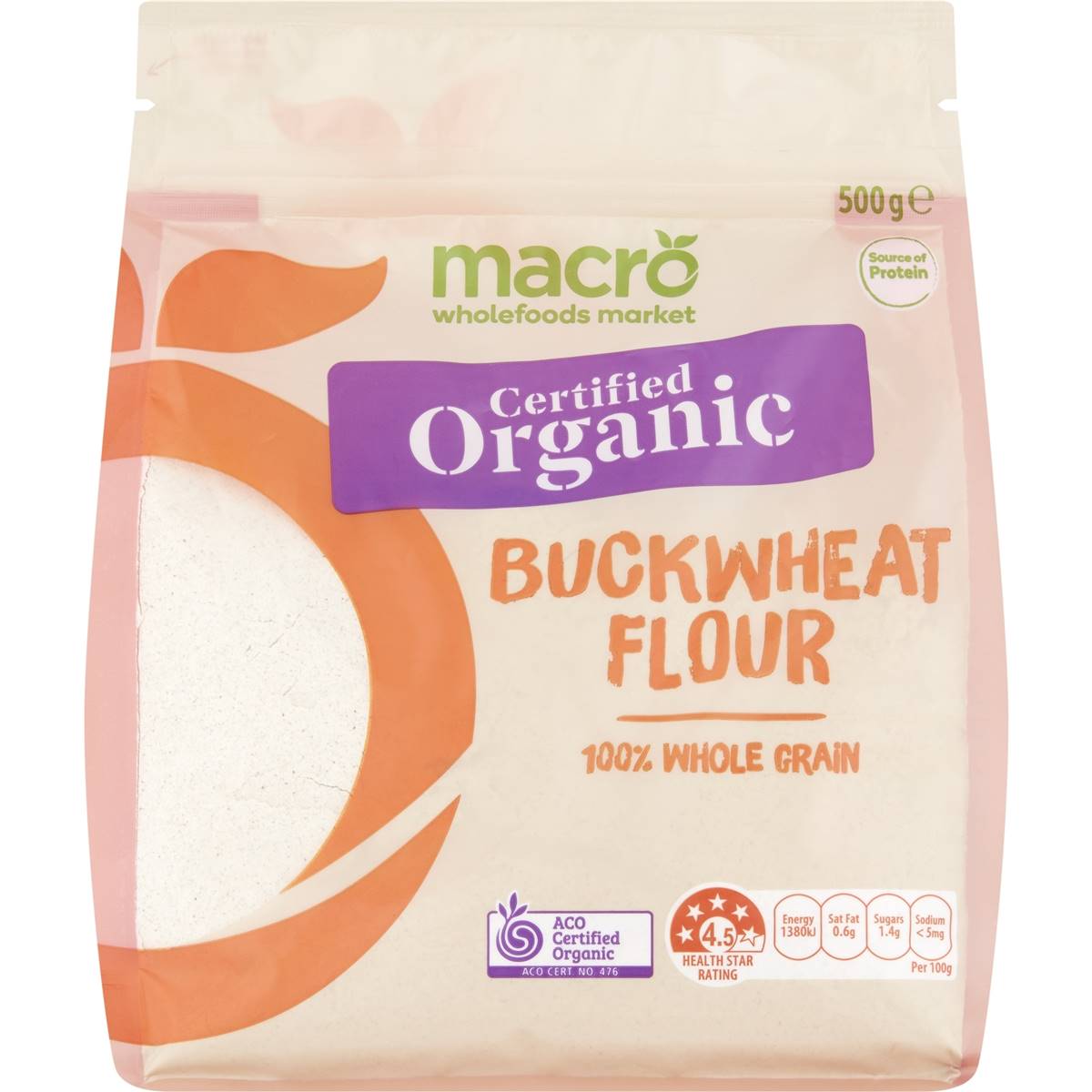 Macro Organic Buckwheat Flour 500g
