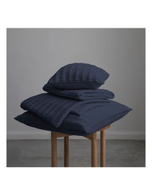 Loxton European Pillowcase in Navy