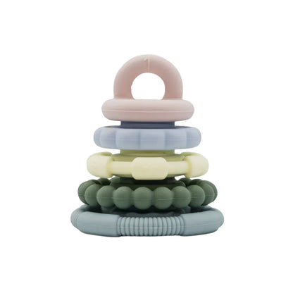 Jellystone Rainbow Stacker Teether 1pc 2 designs Baby Toys Baby Gifts Idea Best Seller 0m+