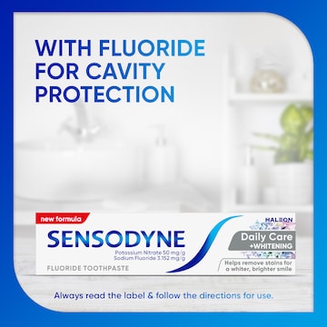 Sensodyne Daily Care & Whitening Sensitive Toothpaste 100g x 2 pack