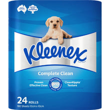 Kleenex Complete Clean Toilet Paper 24 Pack