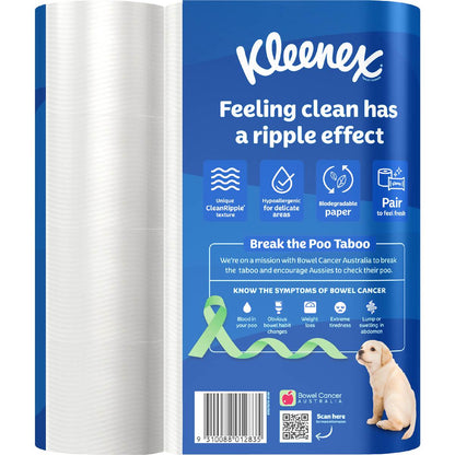 Kleenex Complete Clean Toilet Paper 24 Pack