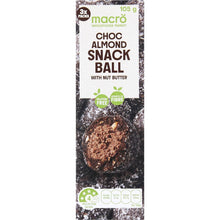 Macro Choc Almond Snack Balls With Nut Butter 3 pack