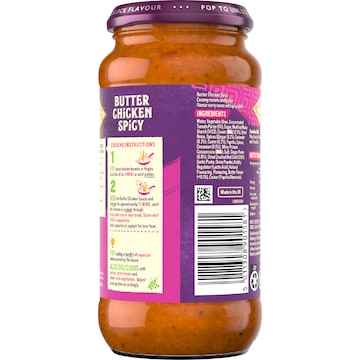 Patak's Spicy Butter Chicken Simmer Sauce 450g