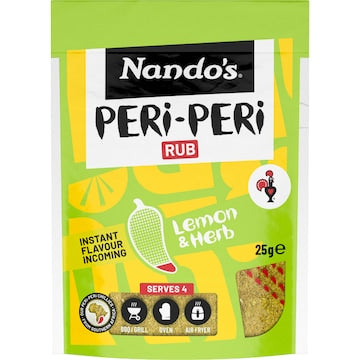 Nando's Lemon & Herb Rub Spice Seasoning 25g